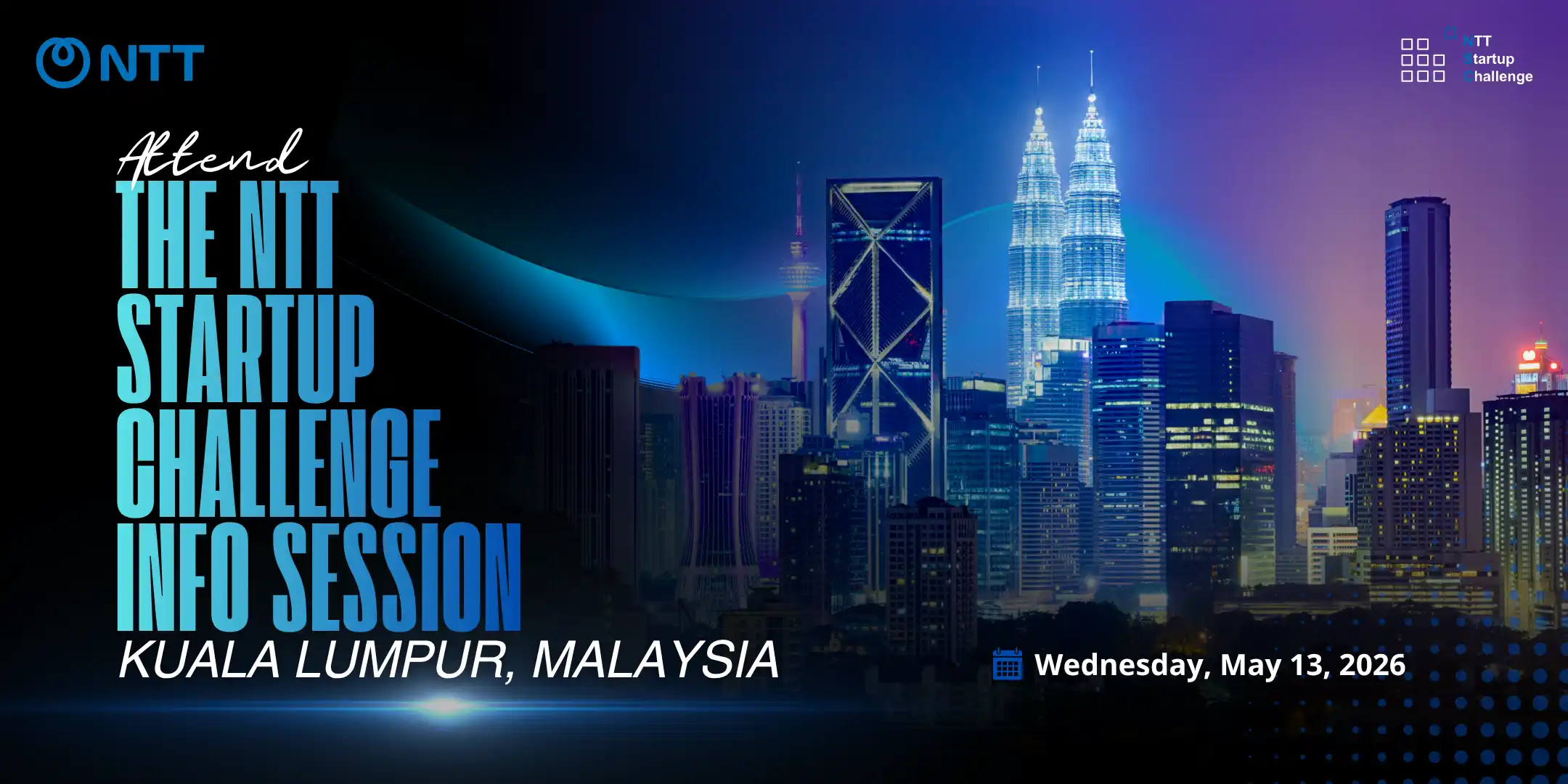 NTT Startup Challenge Malaysia Info Session poster