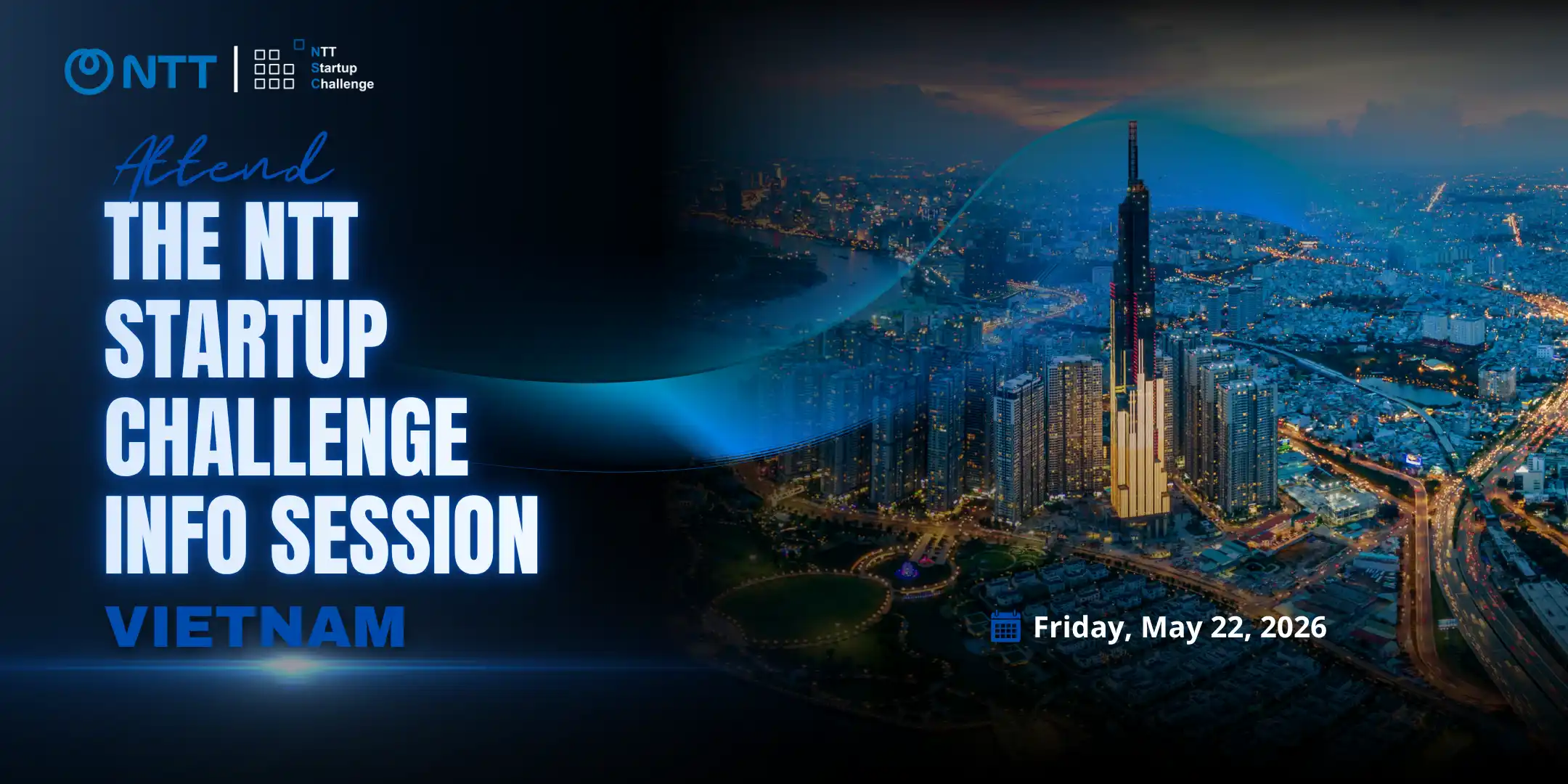 NTT Startup Challenge Vietnam Info Session poster